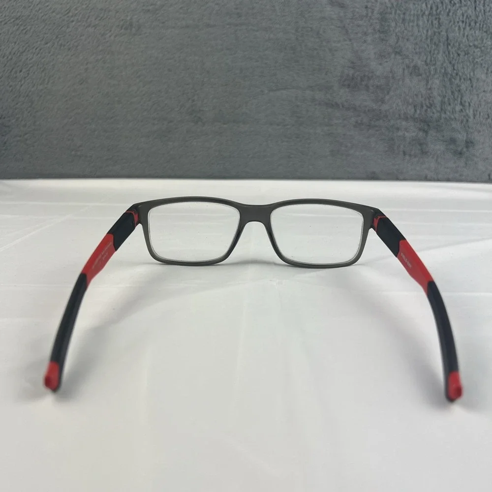 Oakley OY8007 0250 Field Day Youth Glasses Satin Grey Smoke Red 50-15-128 #2